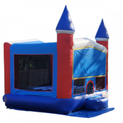 Multi-Colored Bounce House