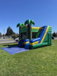 IMG 2134 1687493863 6 in 1 Tropical Bounce House W/Slide(Dry)